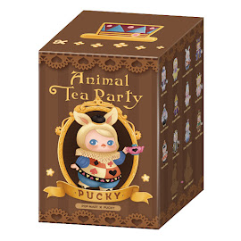 Pop Mart Peafowl Baby Pucky Elf Animal Tea Party Series Figure