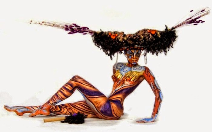 Бодиарт фестиваль в Австрии World Bodypainting Festival