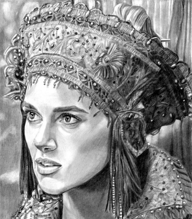 Eye Touching Pencil Sketches | Ladies Mails