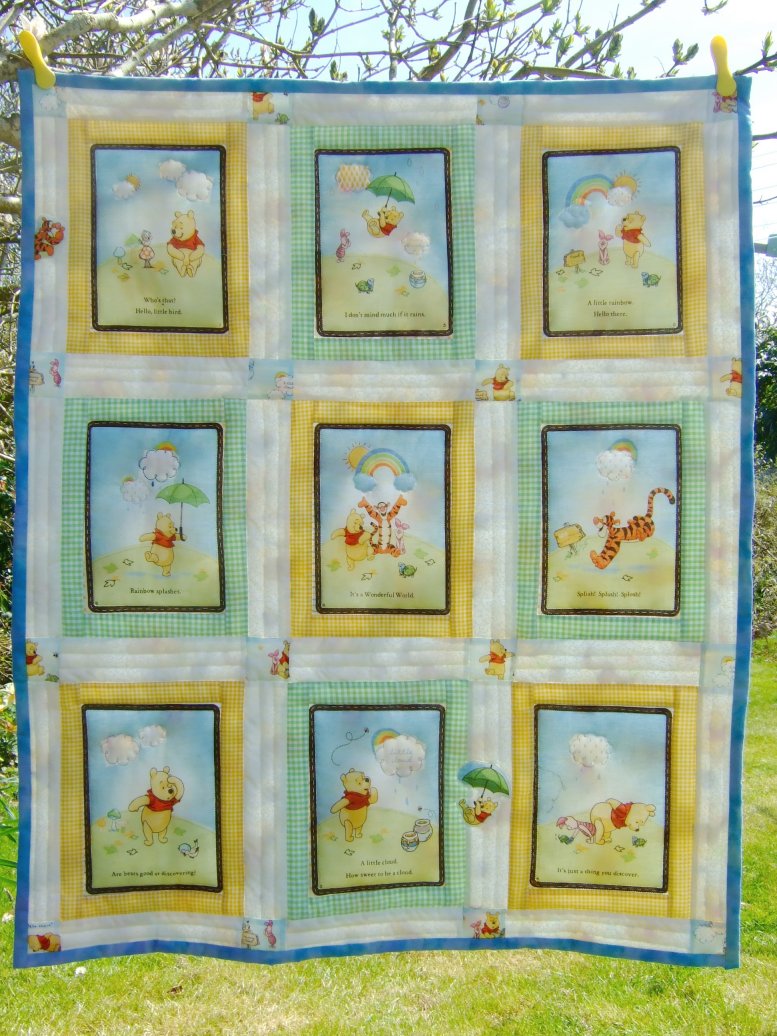 Emy's Crafty Blog A Winnie the Pooh quilt