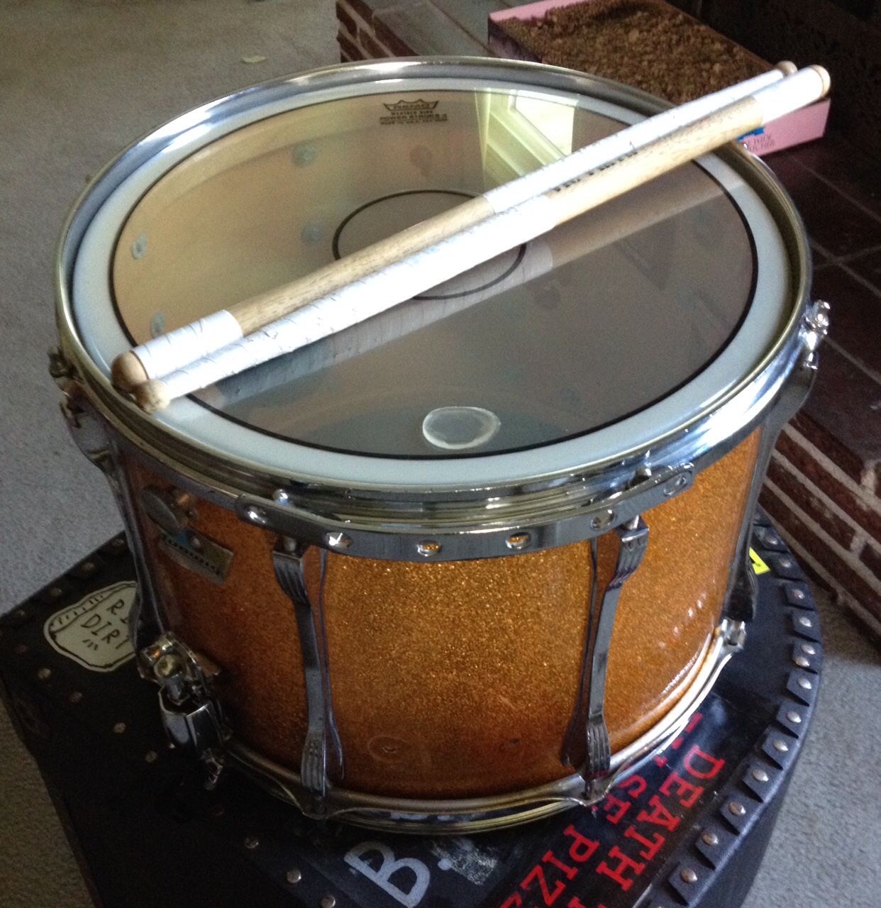 Drumline Cadence (SHELL SHOCKED) Sheet music for Snare drum, Crash