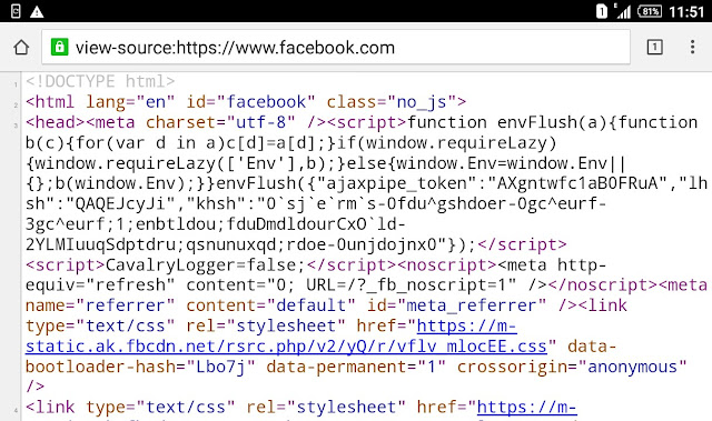 How to View Source Code of Website on Android Phone