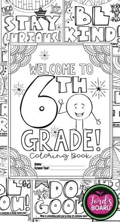 Captivating Coloring Pages For 6th Graders Image for Your Screen