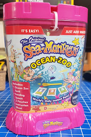 Sea Monkeys Ocean Zoo Review pack shot with wording and images