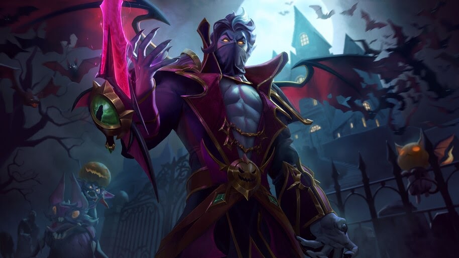 Count, Kassadin, Splash Art, LoL, 8K, #3.1135