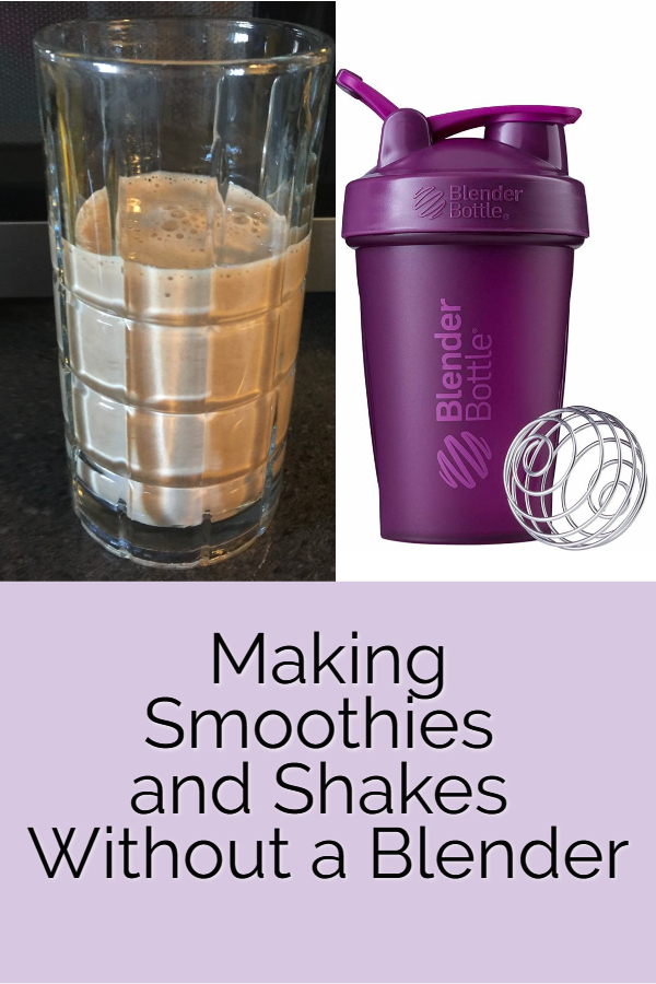 Healthy Drinks Unlimited Blender Bottle Making Smoothies and Shakes