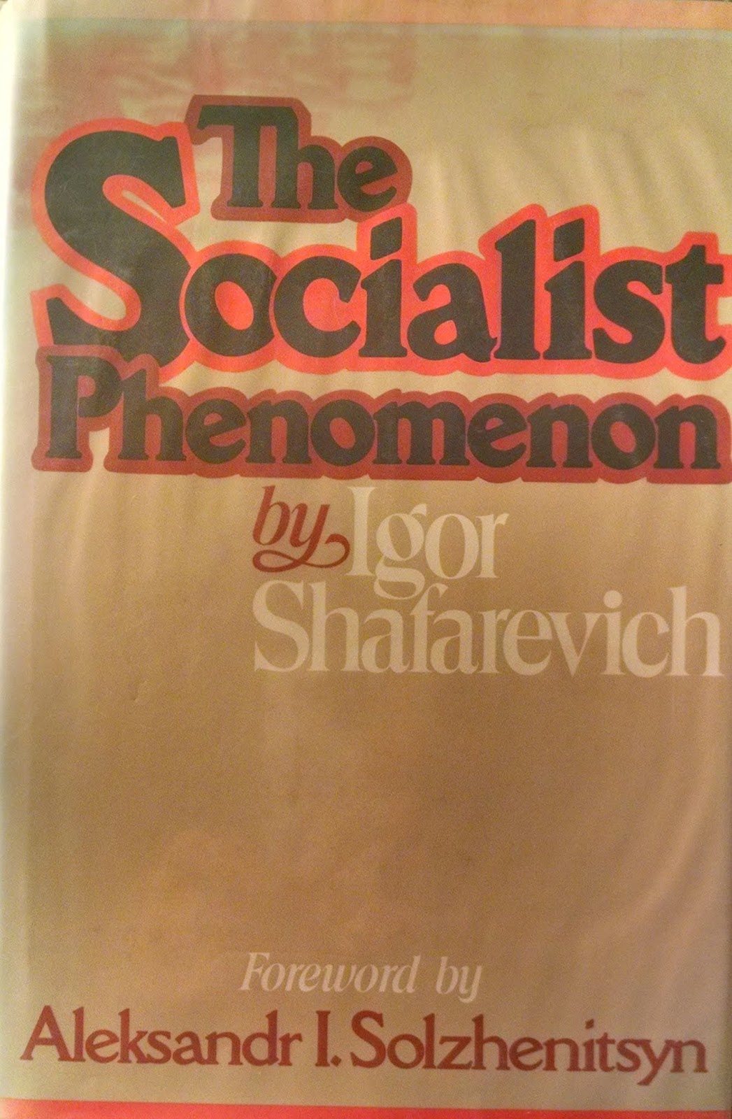 NEW MYRIOBIBLON 17 Book Review "The Socialist Phenomenon" by Igor