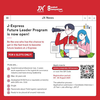Lowongan Kerja / Job Vacancy : J-Express - Jaya Ekspress Transindo Lowongan Kerja / Job Vacancy : J-Express - Jaya Ekspress Transindo