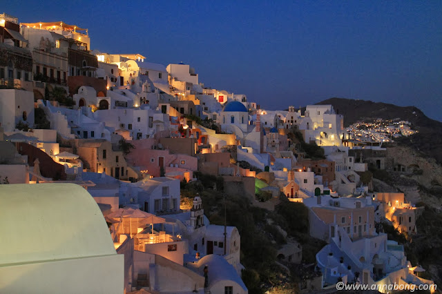 Every footstep is a walk to remember.: The Legendary Sunset in Oia ...