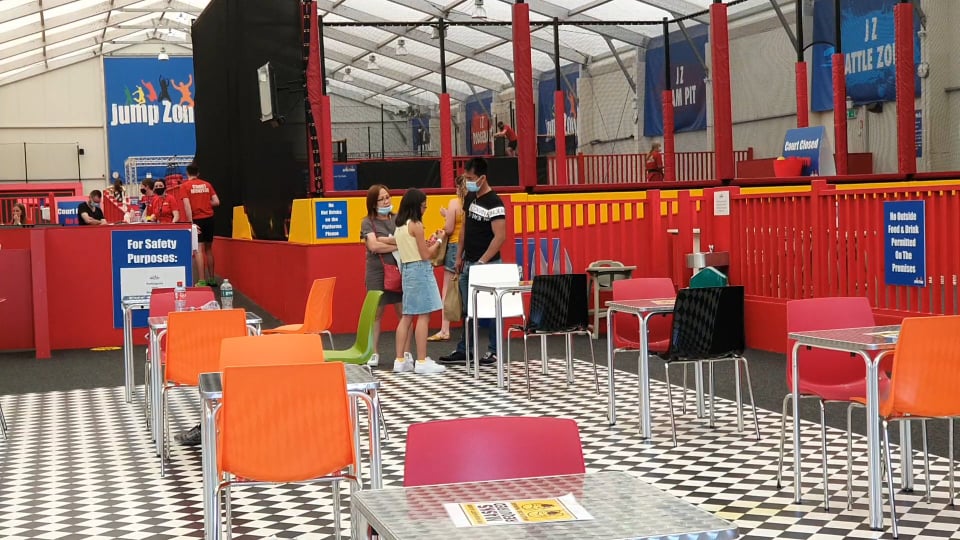 ONE OF THE INDOOR FUN ACTIVITY IN IRELAND JUMP ZONE