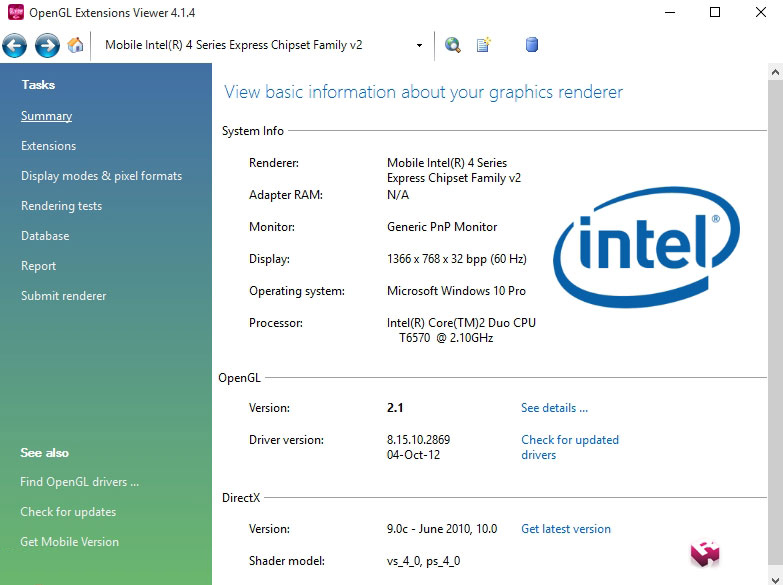 how to update intel mobile 4 series chipset opengl how to update intel mobile 4 series chipset opengl