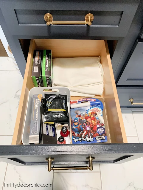 to do drawer in mud room