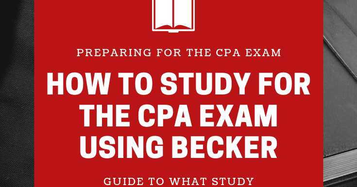 preparing for the cpa exam how to study using becker note value flash cards