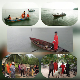 Nelayan di sangka hilang,rupanya Berteduh di pulau Baruk didepan perairan Desa Selayar.