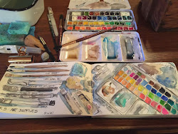 supply sketch watercolor painting drawing tools sketches wash quick