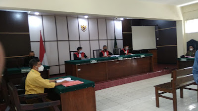 PN Bondowoso : Gelar Sidang Perdana Bacalon Kades Yang Tak Lolos Seleksi