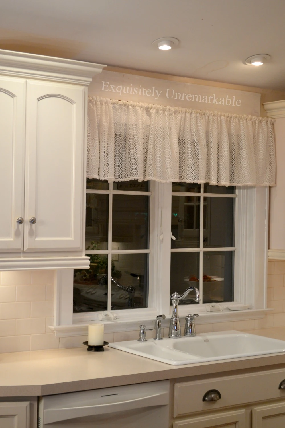 Making a kitchen valance