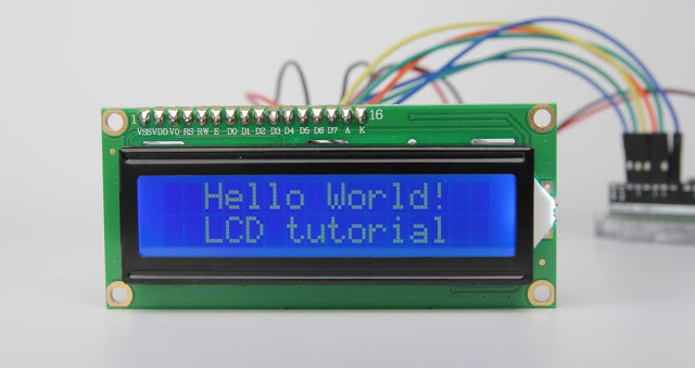 16×2 Character LCD Module with Arduino - Electronic and ...