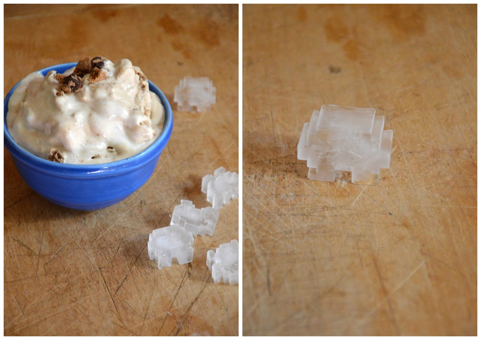 Petite Cuillère et Charentaises: Frozen yogurt Cookies et Caramel