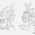 Vegeta with a Badass Moustache 