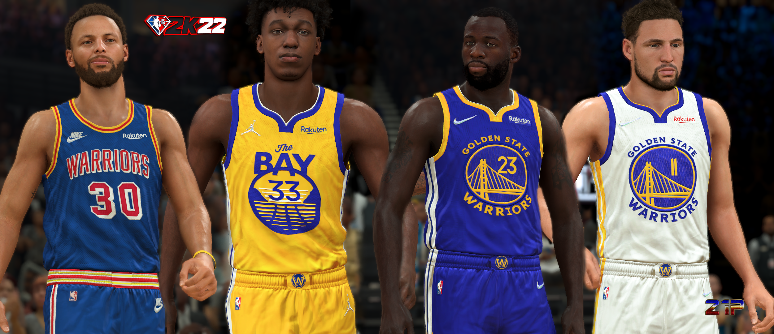 Shuajota: NBA 2K24 Mods, Rosters & Cyberfaces: NBA 2K22 Golden State  Warriors City Edition Jersey by Cheesyy