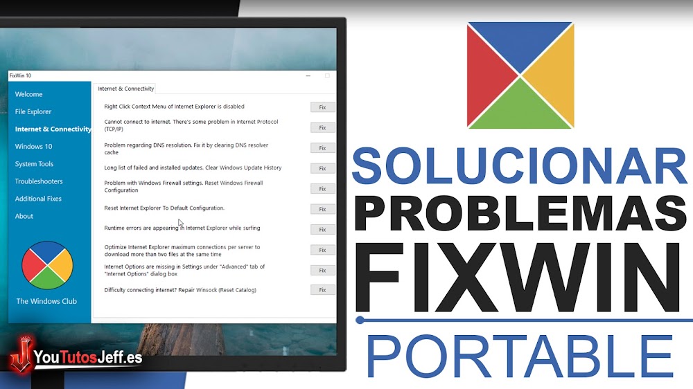 Solucionar Problemas de Windows 10 - Descargar FixWin Gratis
