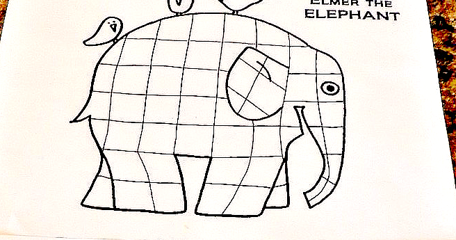 Ducks 'n a Row: E is for Elephant Preschool Craft
