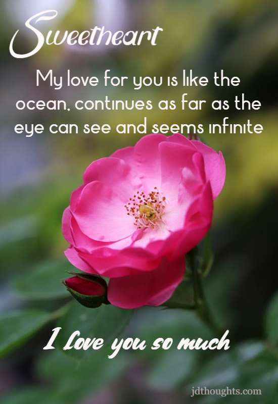 Most touching love messages and feeling love quotes with love images