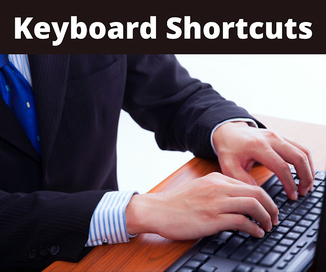 keyboard shortcuts