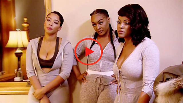 Mother ebony sport foursome