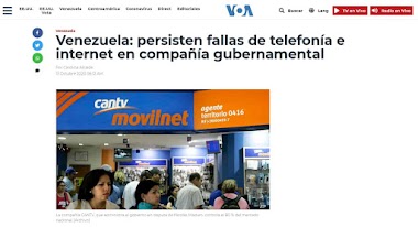  A EEUU le preocupa el internet en Venezuela ¿Preparan algo contra CANTV?