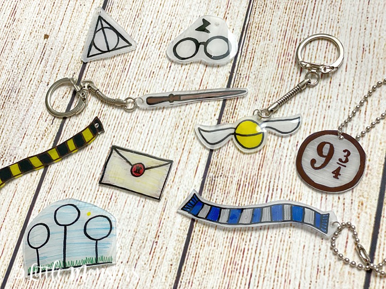 5 Little Monsters Harry Potter Shrinky Dinks 5 Little Monsters Harry Potter Shrinky Dinks