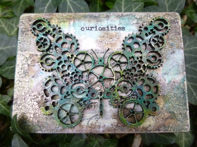 Calico Craft Parts: Steampunk ATCs by Alison