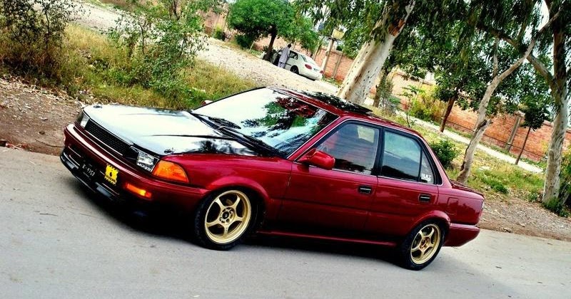 Toyota Corolla 90 stance
