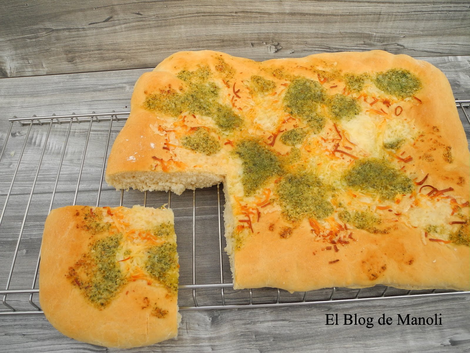 El blog de Manoli Focaccia de Pesto