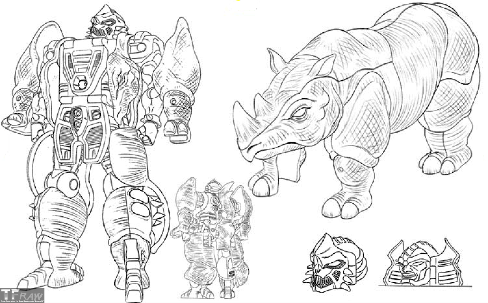 Beast Wars Character Designs