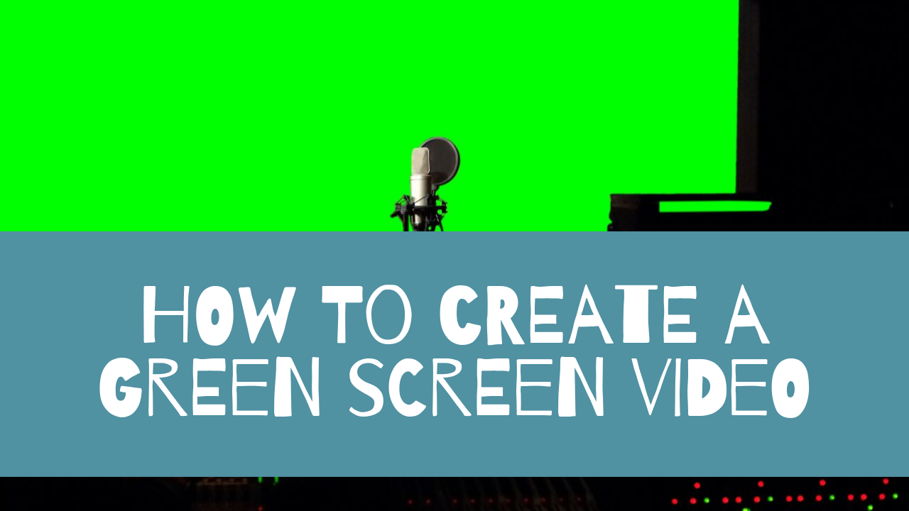 Free Technology for Teachers How to Create a Green Screen Video in iMovie