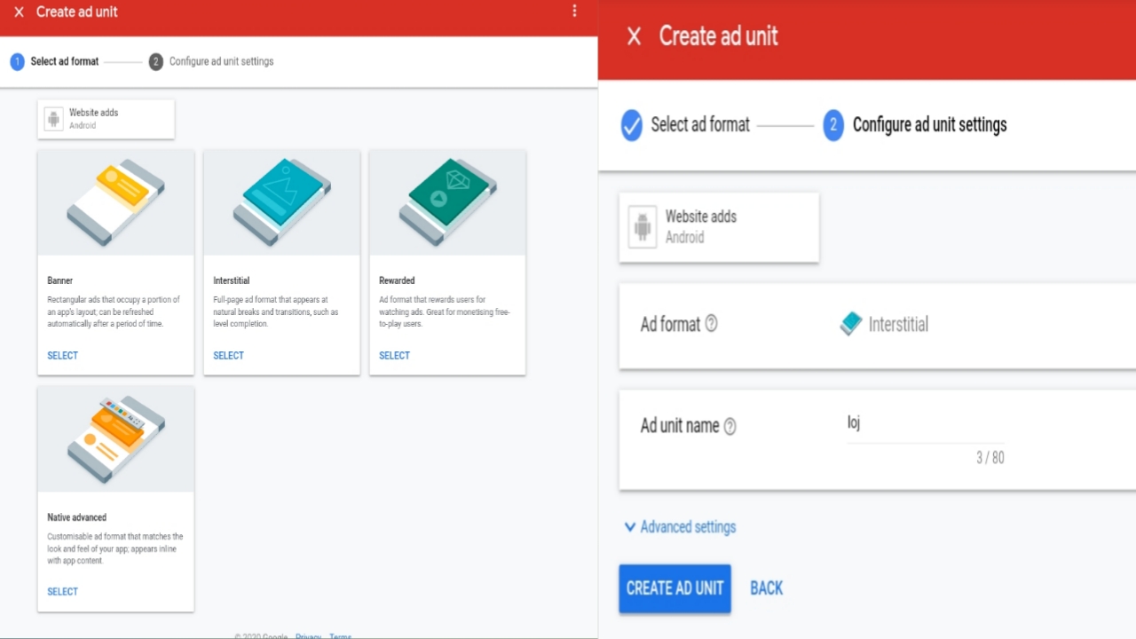 admob interstitial ads android tutorial