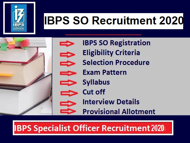 IBPS SO Recruitment 2020 Notification Out-Online Form kaise Bhare jane  