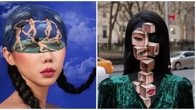 Kreasi Makeup Karya Cewek Ini Terlihat Nyata