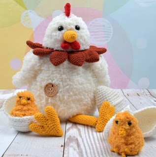 PATRON GRATIS GALLINA AMIGURUMI 44237