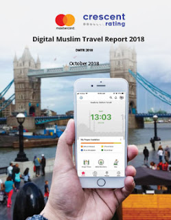 Source: CrescentRating website. Cover for the Mastercard-CrescentRating Digital Muslim  Travel Report 2018.