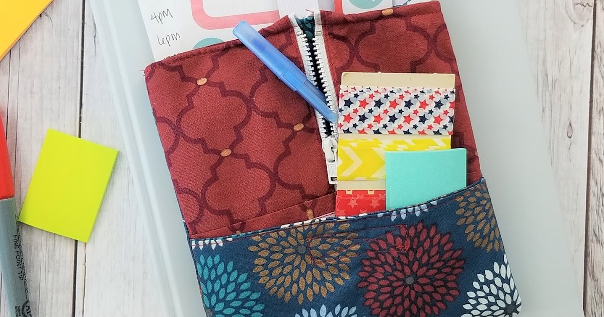 Sew Your Own Planner Pouch Pencil Case Sew Simple Home