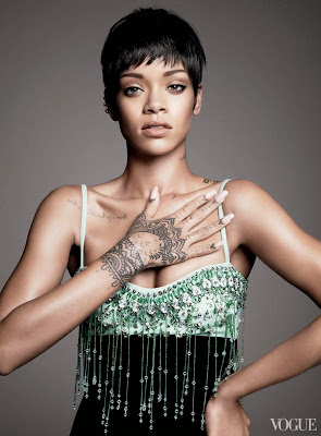 Rihanna Vogue US magazine March 2014