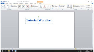 Membuat WordArt di MS Word