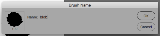 New custom Photoshop brush