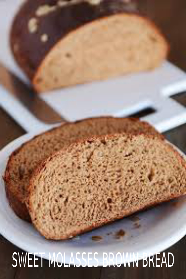 SWEET MOLASSES BROWN BREAD happy cook