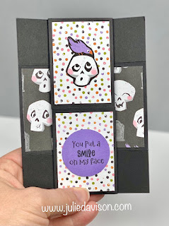 Stampin' Up! Cute Halloween Never Ending Card Tutorial Video Tutorial