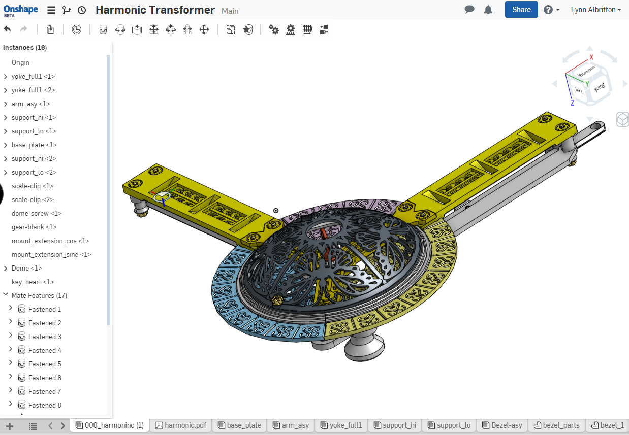 Swamp Castle: OnShape: Shapes up great!