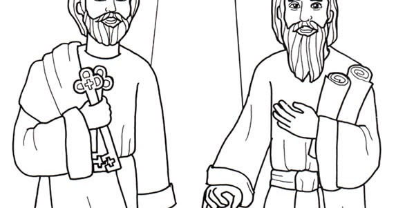 MATERIALES DE RELIGIÓN CATÓLICA: San Pedro y Pablo ...